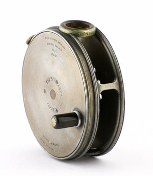 Hardy Perfect 3 5/8" MKII Check with Leather Case