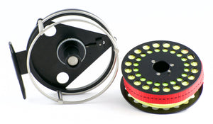 Ari 't Hart F3 Lake Taupo fly reel and spare spool