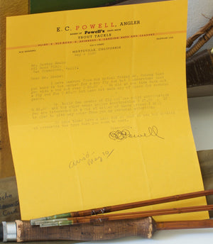 Powell, E.C. -- 9' 3/2 Bamboo Rod