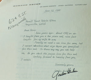 Powell, E.C. -- 9' 2/2 Bamboo Rod