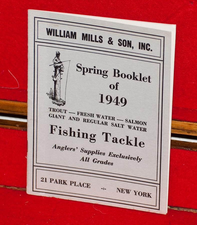 William Mills & Son 1949 Tackle Booklet