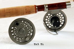 Schukken Design 4wt Titanium / PEI fly reel