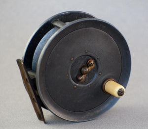 Dingley Fly Reel 3 1/2" William Mills & Son - Caged Spool Fly Reel