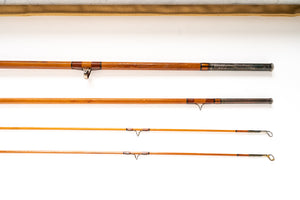 Dickerson 761510 RB (Ray Bergman) Fly Rod 7'6" 3/2 #5 - rod sections with wraps