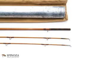 Dickerson Model 8013 Bamboo Fly Rod 8' 2/2 #5 - guides and thread wrapping