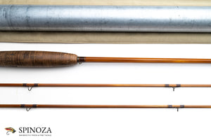 Payne Model 96 Bamboo Fly Rod 6'6" 2/2 #4 - maker signature and rod markings