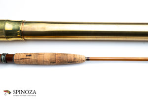 EF Payne Bamboo Fly Rod 5'6" 1/1 #5/6 (A True Payne One Piece Rod!) - maker signature and rod markings