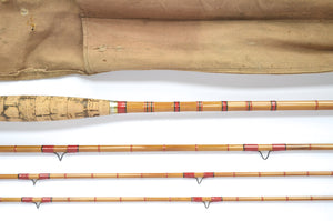 Ed Payne Fly Rod 8'9" 3/2 #3/4 - maker signature and rod markings