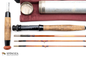 Edwards Quadrate Fly Rod 9'6" 3/2 #8/9 - handle grip and reel seat detail