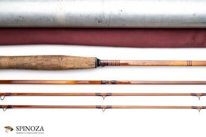 Edwards Quadrate Fly Rod 9'6" 3/2 #8/9 - maker signature and rod markings