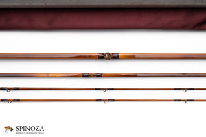 Edwards Quadrate Fly Rod 9'6" 3/2 #8/9 - rod sections with guides and wraps