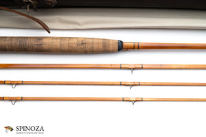 Edwards Quadrate Salmon Fly Rod 9'6" 3/2 #8 - maker signature and rod markings