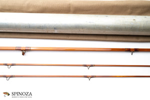 Edwards Quadrate Bamboo Fly Rod 8' 2/2 #6 - ferrules and tip tops detail