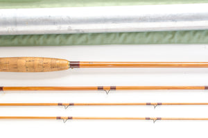 Edwards Deluxe Fly Rod 8'6" 3/2 #7 - maker signature and rod markings