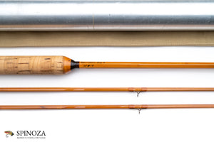 Everett Garrison Model 212E Bamboo Fly Rod 8' 2/2 - rod sections with guides and wraps