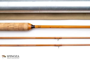 Everett Garrison Model 212E Bamboo Fly Rod 8' 2/2 - rod sections with guides and wraps