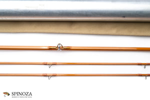 Everett Garrison Model 212E Bamboo Fly Rod 8' 2/2 - guides and thread wrapping