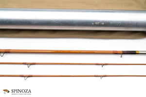Everett Garrison Model 212E Bamboo Fly Rod 8' 2/2 - full rod assembled view