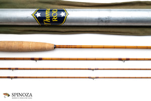 FE Thomas Special Bamboo Fly Rod 7'6" 3/2 #4/5 - maker's marking and inscription