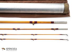 FE Thomas Dirigo Bamboo Fly Rod 9' 3/2 #6/7 - ferrule detail and joints