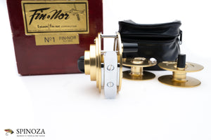 Fin-Nor Wedding Cake 1 Fly Reel with Two Spare Spools