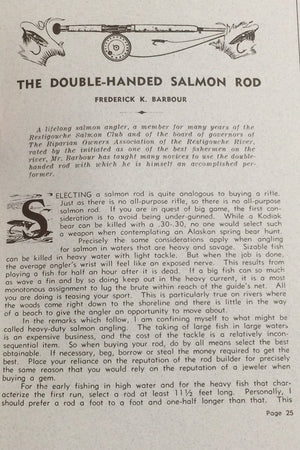 Payne Salmon Bamboo Rod - Two Handed Model 225 12'6"