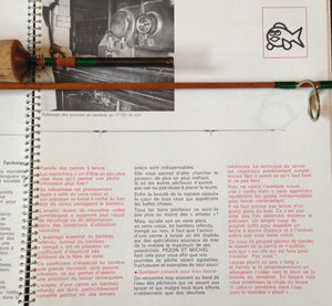 Pezon et Michel "Luxor Lux Wading" Bamboo Spinning Rod