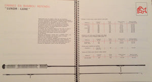 Pezon et Michel "Luxor Lux Wading" Bamboo Spinning Rod