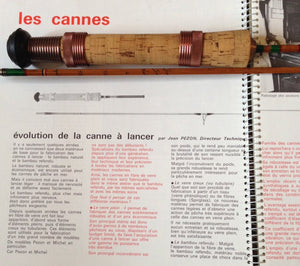 Pezon et Michel "Luxor Lux Wading" Bamboo Spinning Rod