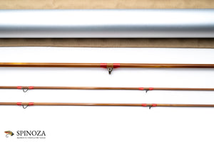 George Guba "Leonard 39-5" Model Bamboo Fly Rod 7'6" 2/2 #5 - ferrule detail and joints