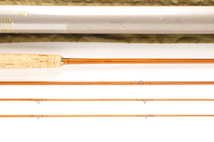 Granger Aristocrat Fly Rod 8' 3/2 #5 - maker signature and rod markings