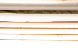 Granger Aristocrat Fly Rod 8' 3/2 #5 - rod sections with guides and wraps