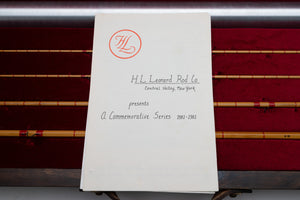 HL Leonard Centennial Commemorative Fly Rod 8'6" 3/2 #5 - ferrule detail and joints