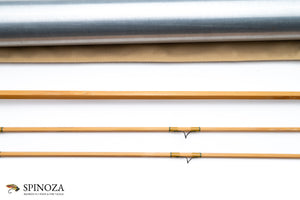 HL Leonard Deluxe Bamboo Fly Rod 7'6" 2/2 #5 - guide wrapping and spacing