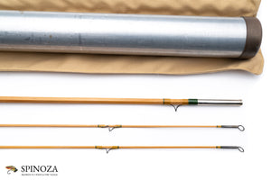 HL Leonard Deluxe Bamboo Fly Rod 7'6" 2/2 #5 - tip section and guides