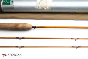 Leonard Duracane Model 704 Fly Rod 7' 2/2 #4 - maker's marking and inscription