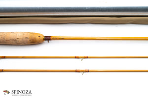 Leonard Model 39L Bamboo Fly Rod 7'6" 2/2 #4 - maker's marking and inscription