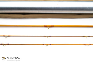 Leonard Model 39L Bamboo Fly Rod 7'6" 2/2 #4 - ferrule detail and joints