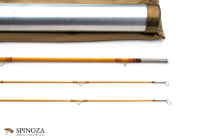 Leonard Model 39L Bamboo Fly Rod 7'6" 2/2 #4 - tip section and guides