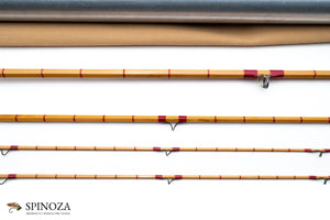 HL Leonard Model 50-5 Bamboo Fly Rod 8' 3/2 #5 - guide wrapping and spacing