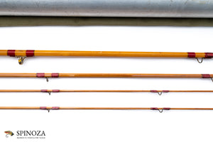 Leonard Special Tournament Fly Rod 8' 3/2 #4/5 - rod sections with guides