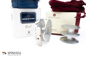 Hardy Bougle MK IV Fly Reel 3" with Two Spare Spools