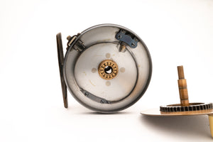 Hardy Brass Face Salmon Perfect Wide Spool Fly Reel 4 1/4"