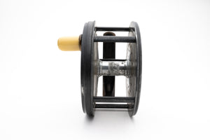 Hardy Brass Face Salmon Perfect Wide Spool Fly Reel 4 1/4"