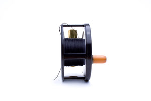 Hardy 1902 Brass Face Wide Spool Perfect Reissue Reel 3 1/4"