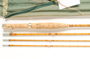 Hardy Hollokona Hollowlight Fly Rod 8' 3/2 #5 - grip and reel seat detail
