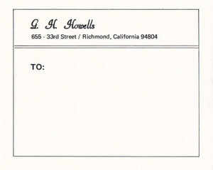 Howells, Gary - Ephemera