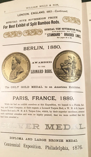 William Mills & Son 1890 Catalog