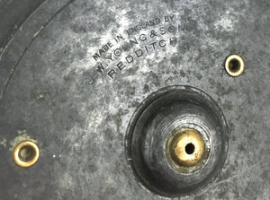 J.W. Young 3 1/8" Pattern 5 Red Agate Fly Reel