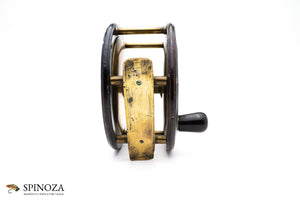 John R. Gow and Sons Walnut and Brass Salmon Winch